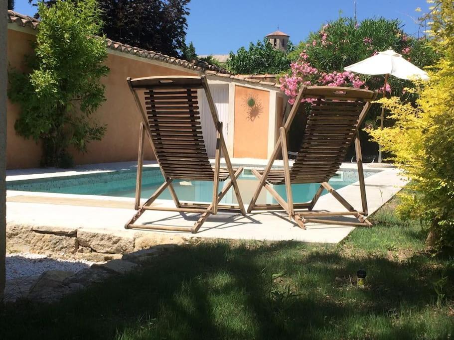 Belle Maison Provencale Au Pied Du Mont Ventoux Caromb Eksteriør billede