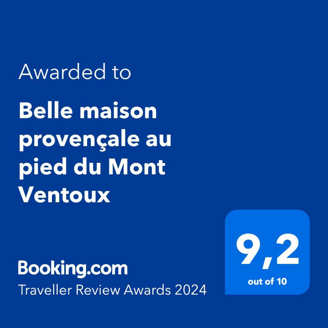Belle Maison Provencale Au Pied Du Mont Ventoux Caromb Eksteriør billede